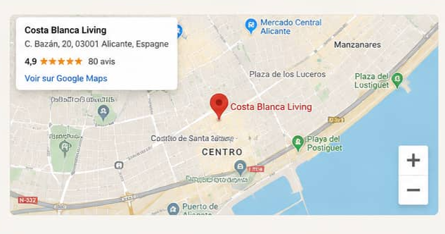 Prendre rendez-vous agence Alicante